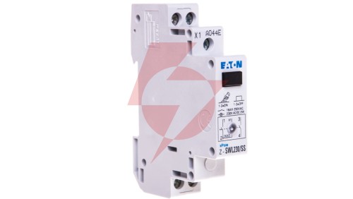 Przełącznik modułowy 2-pozycyjny 2Z 16A z lampką sygnalizacyjną 230V AC/DC Z-SWL230/SS 276306