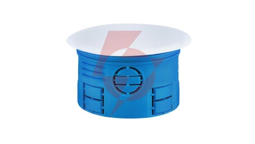 Puszka podtynkowa fi 70 / plytka Z70K niebieska 34036203