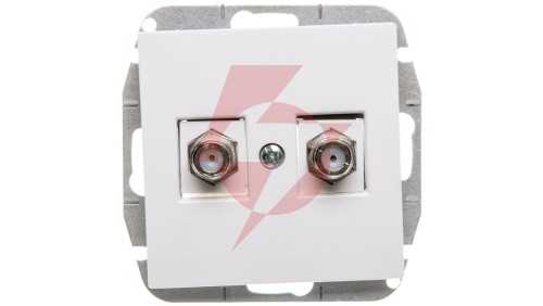 Sentia Gniazdo antenowe 2xTV typ F-F 1487-10