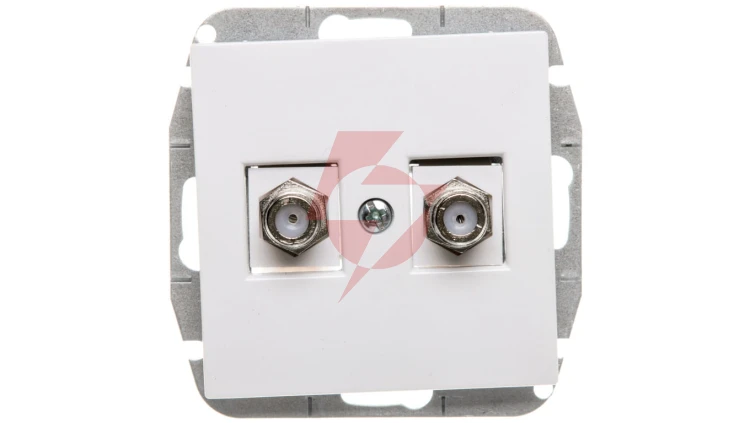 Sentia Gniazdo antenowe 2xTV typ F-F 1487-10