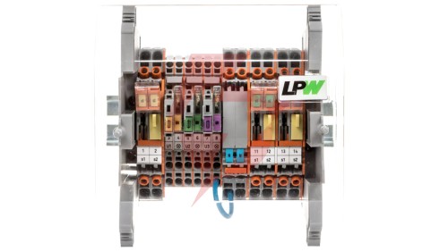 Listwa pomiarowa LPW 14-torowa 60V AC równoległa 847-297/060-2000