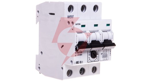 Wyłącznik silnikowy 3P 4kW 6,3-10A Z-MS-10/3 248411