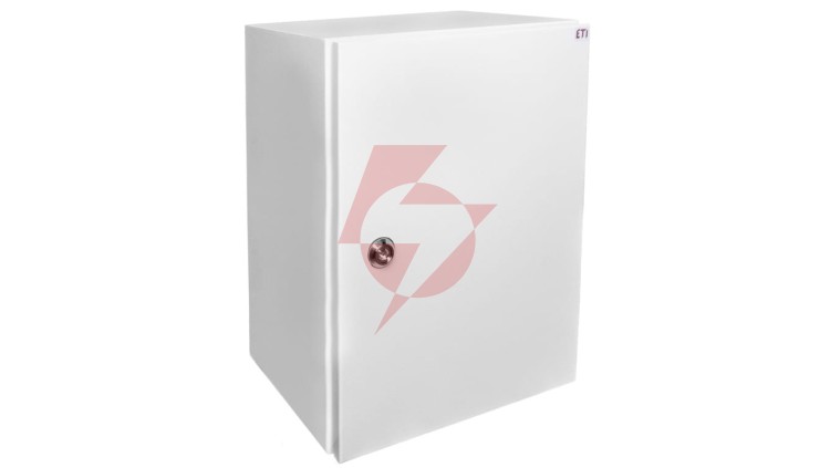 Obudowa metalowa 400x300x250mm IP66 z płytą ETIBOX GT 40-30-25 001102107