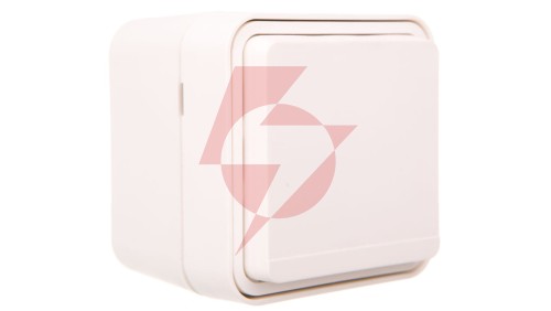 Berker W.1 Gniazdo pojedyncze z/u kompletne IP55 biały 6768813512