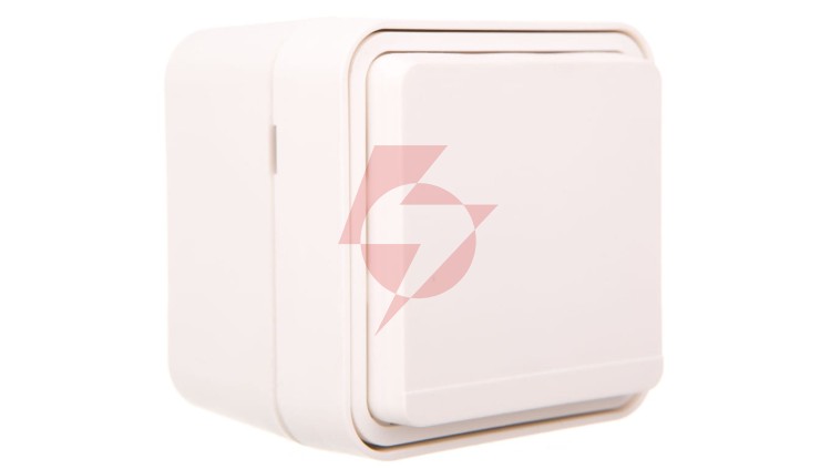 Berker W.1 Gniazdo pojedyncze z/u kompletne IP55 biały 6768813512