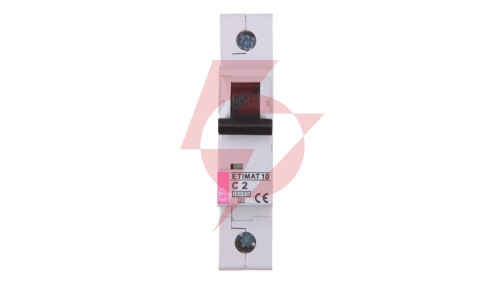 Wyłącznik nadprądowy 1P C 2A 10kA AC ETIMAT10 002131708