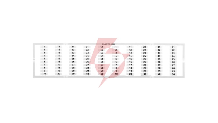Oznaczniki WMB 2x 1-50 793-4666 /5szt./