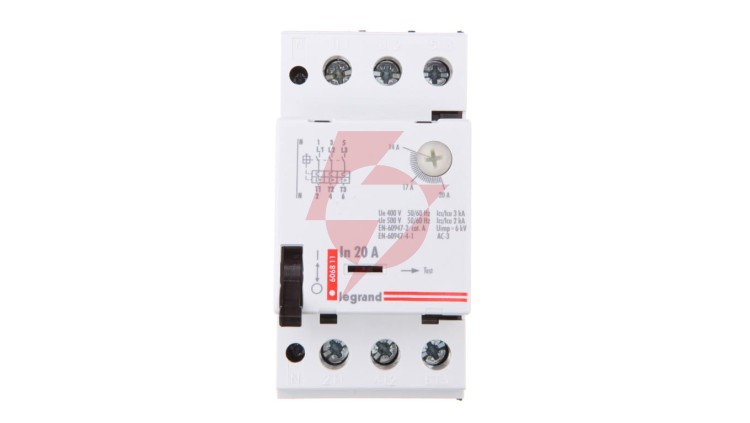 Wyłącznik silnikowy 3P 9kW 14-20A M 250 20 606811