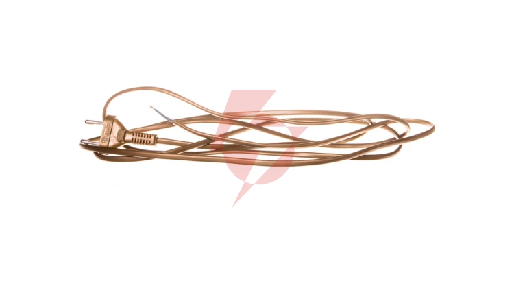 Przewód przyłączeniowy bez wyłącznika 250cm złoty SP-250/2X0,75/-ZLO YNS10000457