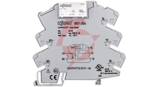Przekaźnik separacyjny JUMPFLEX 24V DC 10mA 1P 857-304