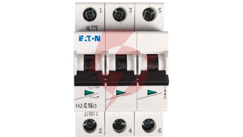 Wyłącznik nadprądowy 3P C 16A 15kA AC FAZ C16/3 278873