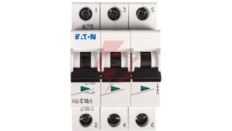 Wyłącznik nadprądowy 3P C 16A 15kA AC FAZ C16/3 278873