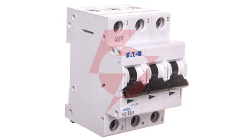 Wyłącznik nadprądowy 3P B 6A 15kA AC FAZ B6/3 278841