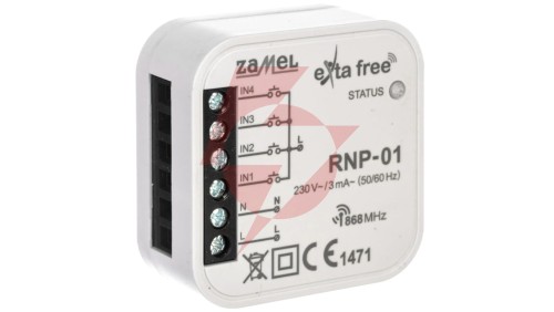 Nadajnik radiowy dopuszkowy RNP-01 EXF10000034