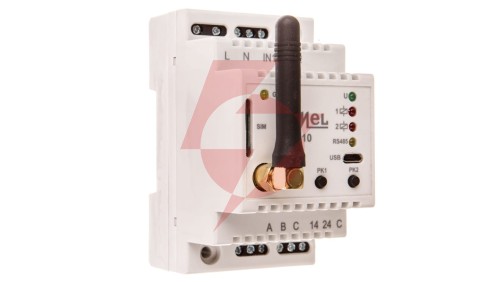 Sterownik zdalny GSM modułowy 2-kanałowy GRM-10 EXF10000083