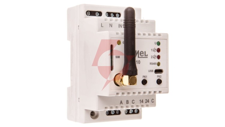 Sterownik zdalny GSM modułowy 2-kanałowy GRM-10 EXF10000083