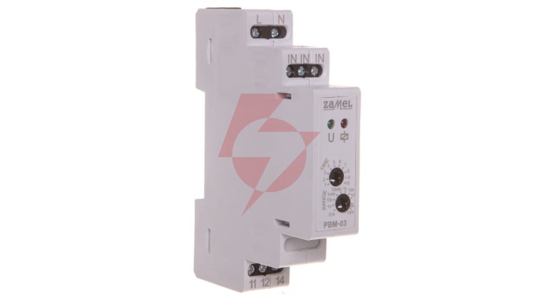 Przekaźnik bistabilny z wyłącznikiem czasowym 230V AC PBM-03 EXT10000065
