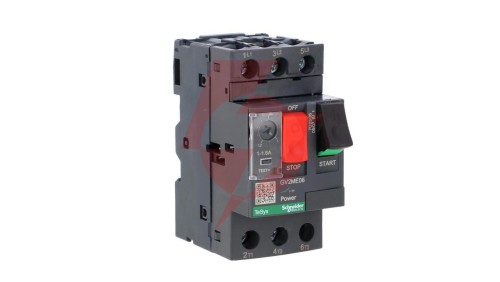 TeSys Deca Wyłącznik silnikowy 3P 0,55kW 1-1,6A GV2ME06