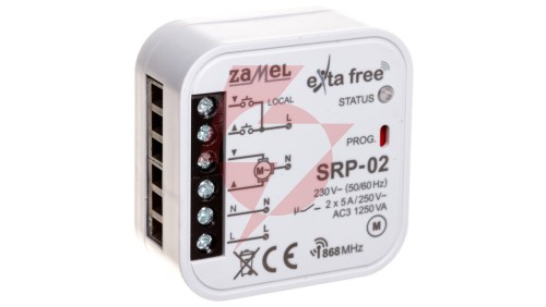 Sterownik rolet dopuszkowy SRP-02 EXF10000079