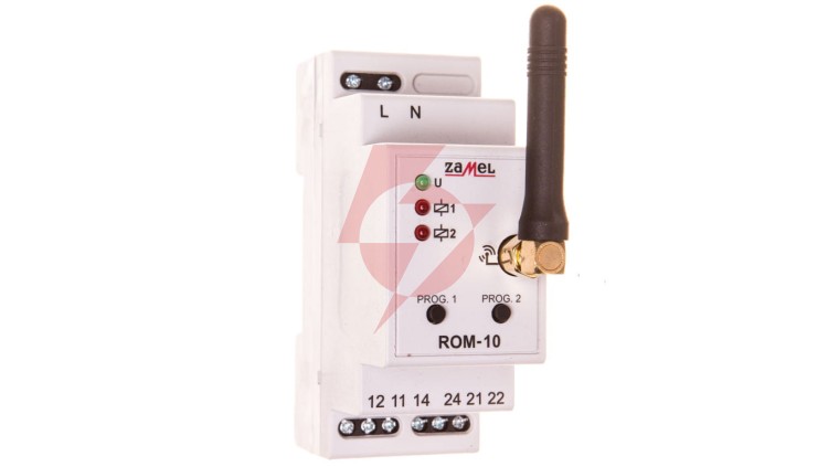 Radiowy odbiornik modułowy 2-kanałowy ROM-10 EXF10000044
