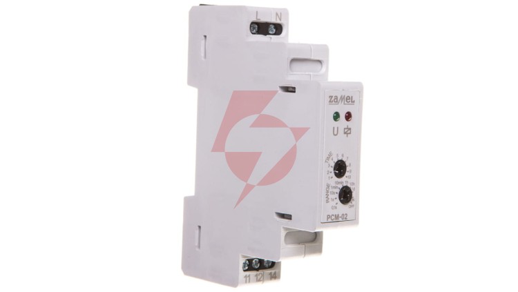 Przekaźnik czasowy 230V AC PCM-02 EXT10000075