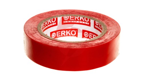 Taśma izolacyjna 15/10 czerwona TPVC_15-10-CZERWONA /10szt./