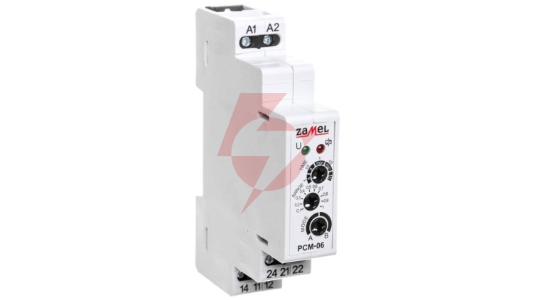 Przekaźnik czasowy 12-240V AC/DC PCM-06/U EXT10000083