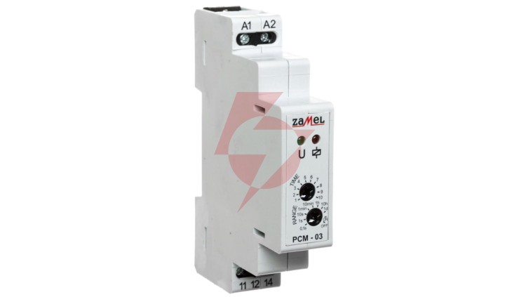 Przekaźnik czasowy 12-240V AC/DC PCM-03/U EXT10000080