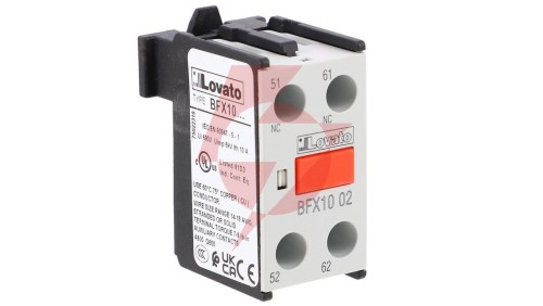 Zestyki pomocnicze 2R do styczników BF09...BF150 montaż czołowy BFX1002