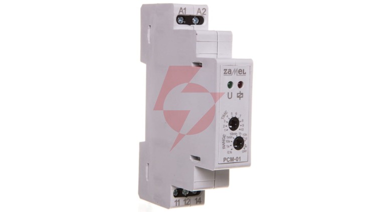 Przekaźnik czasowy 12-240V AC/DC PCM-01/U EXT10000074