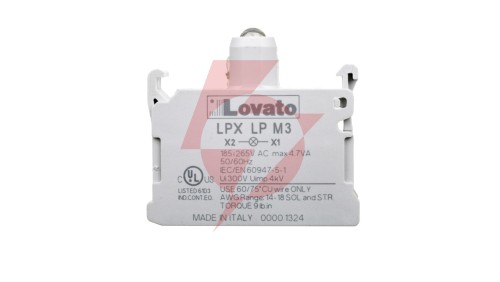 Lampka LED zielona fi 22mm 185-265V AC światło ciągłe LPXLPM3