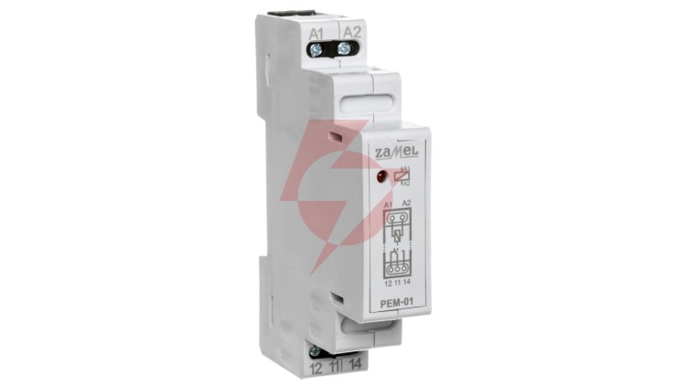 Przekaźnik elektromagnetyczny 12V AC/DC 16A PEM-01/012 EXT10000090