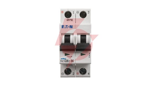 Wyłącznik nadprądowy 2P C 20A 15kA DC FAZ C20/2-DC 279141