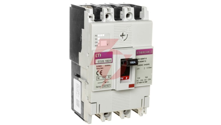 Rozłącznik izolacyjny 3P 160A 2,8kA ED2S 160/3 004671281