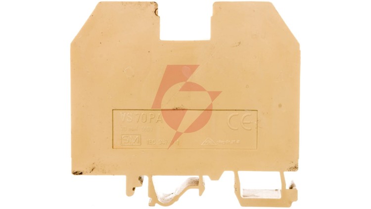 Złączka szynowa gwintowa 70mm2 beżowa VS 70 PA 003901188