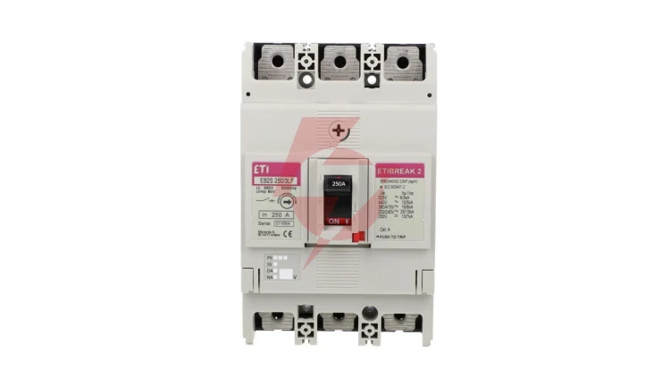 Wyłącznik kompaktowy 3P 250A 16kA /bez regulacji/ EB2S 250/3LF 004671813