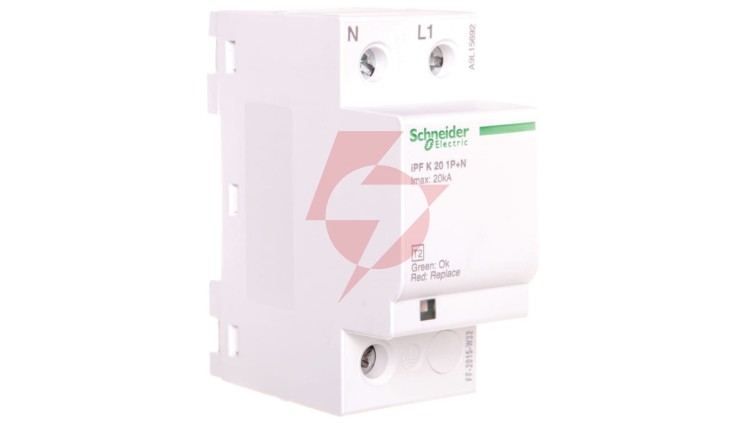 Ogranicznik przepięć Typ T2 1P+N/PE 65kA 1,5kV iPF20 A9L15692