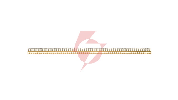 Listwa zaciskowa N/PE ze wspornikiem 2x25mm2 + 58x16 mm2 BFZ-TS-KL60 293633