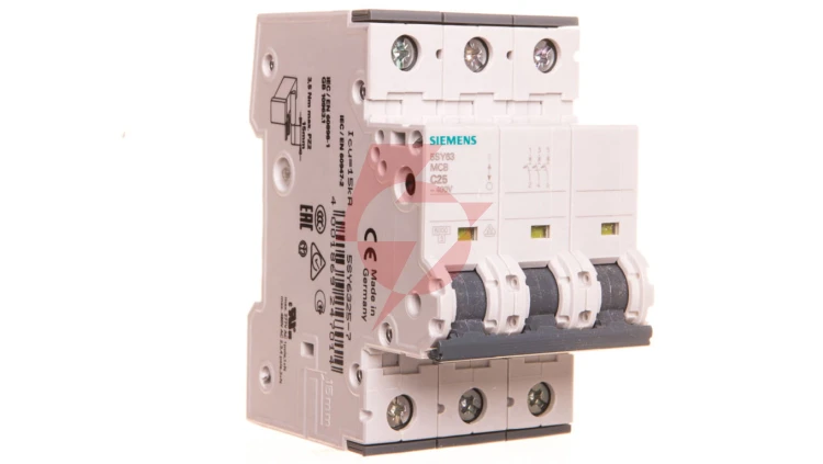 Wyłącznik nadprądowy 3P C 25A 6KA AC 5SY6325-7