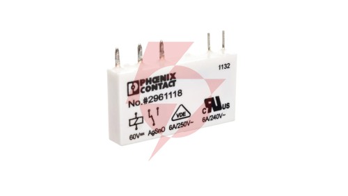 Przekaźnik miniaturowy 1P 6A AgSnO 60V DC REL-MR- 60DC/21 /10szt./2961118