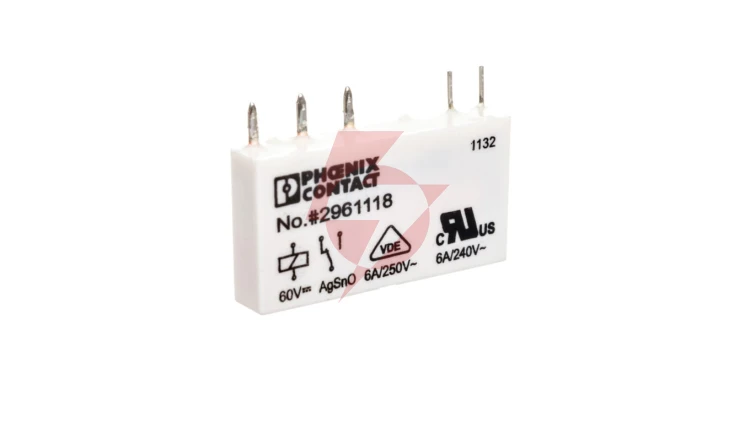 Przekaźnik miniaturowy 1P 6A AgSnO 60V DC REL-MR- 60DC/21 /10szt./2961118