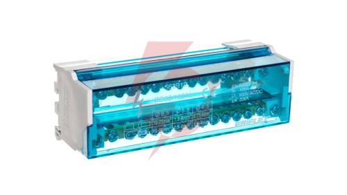 Blok dystrybucyjny dwupolowy BD 80/100AL 563910