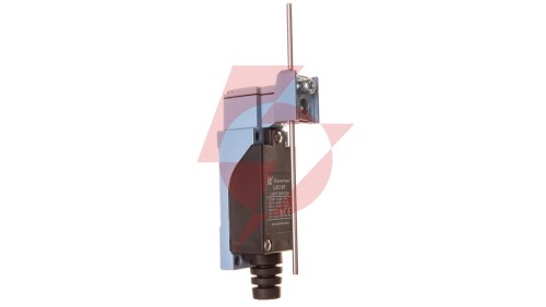Łącznik krańcowy 1Z 1R metal/tworzywo pręt rotacyjny LK107
