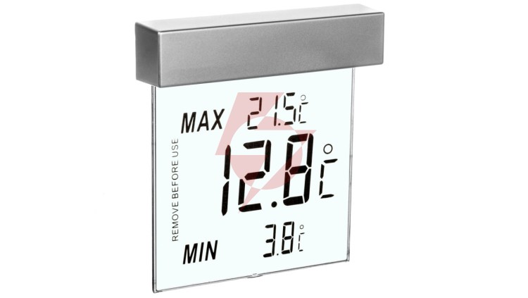 Termometr okienny Vision -25C do +70C duże cyfry 30.1025