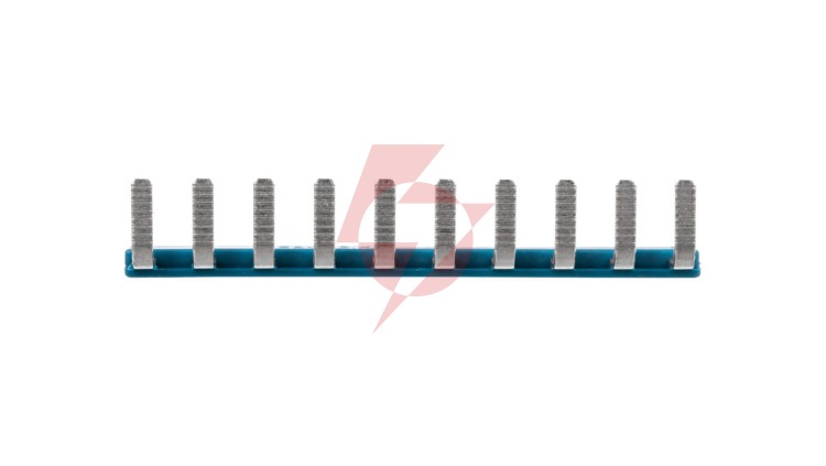 Mostek wtykany 10-torowy raster 6,15mm niebieski EB 10- DIK BU 2716680