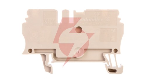 Złączka ZDU 2.5 24A 2,5mm2 ciemnobeżowa 1608510000