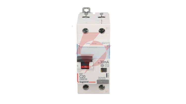 Wyłącznik różnicowo-nadprądowy 2P 20A C 0,03A typ AC P312 DX3 411014