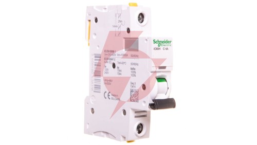 Wyłącznik nadprądowy 1P C 4A 10kA AC iC60H-C4 Acti9 A9F07104