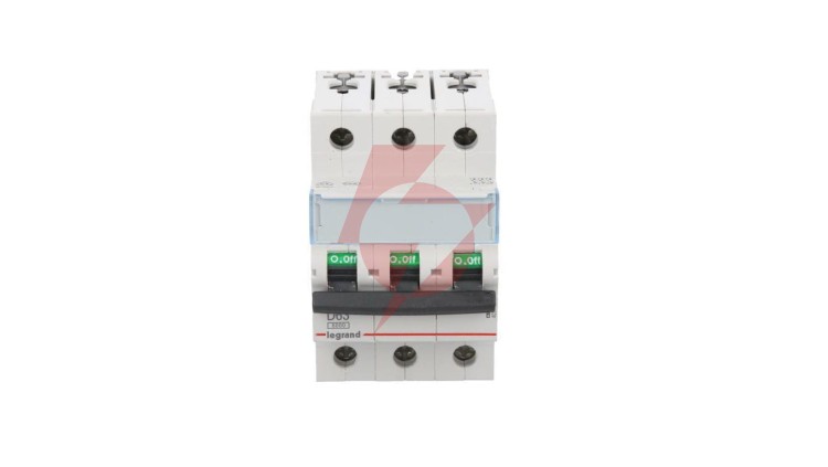 Wyłącznik nadprądowy 3P D 63A 6kA AC S303 TX3 403761