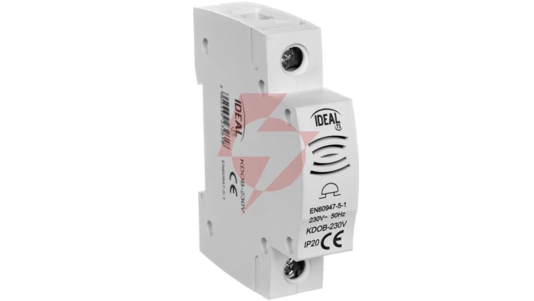 Dzwonek modułowy na szynę TH-35 KDOB-230V 23261